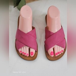 Reflex Women's Sandals in Pink and Tan